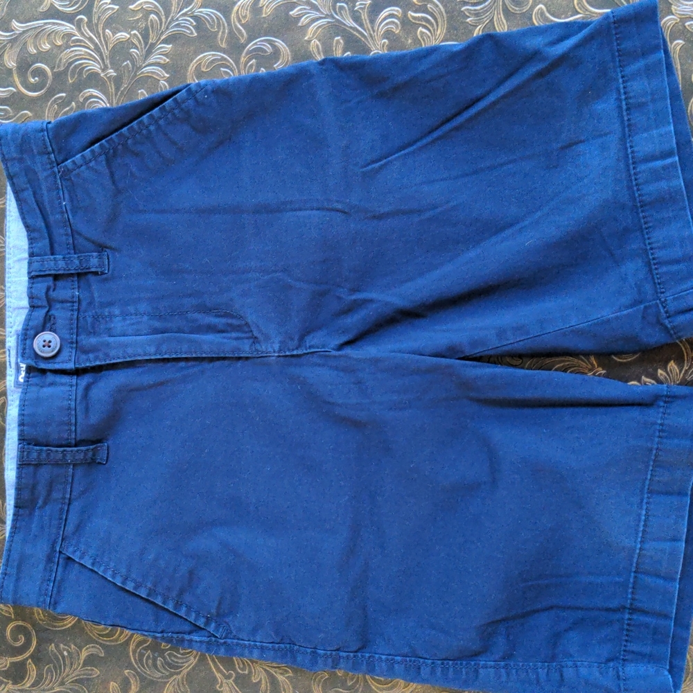 Boys Osh Kosh B' Gosh Twill Shorts Navy Size-10